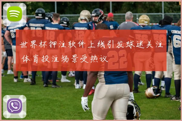 世界杯押注软件上线引发球迷关注 体育投注场景受热议